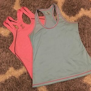 Baby Pink and Blue Workout Top Bundle